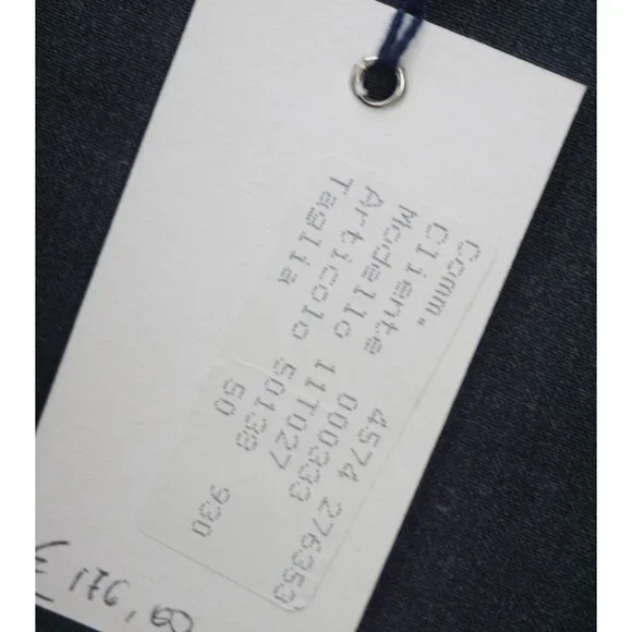 Incotex Charcoal Gray 100% Wool Dress Pants Sz 50 NEW